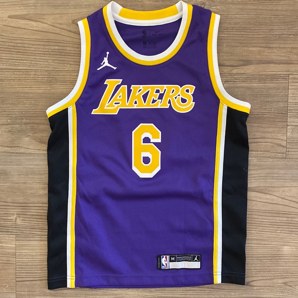 Nike Kids Purple Lebron James Jersey